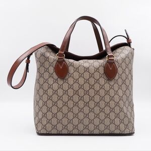 CC59 💖 Gucci GG Supreme Monogram Foldover Tote